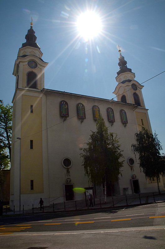 Lublaň - kostel svatého Petra