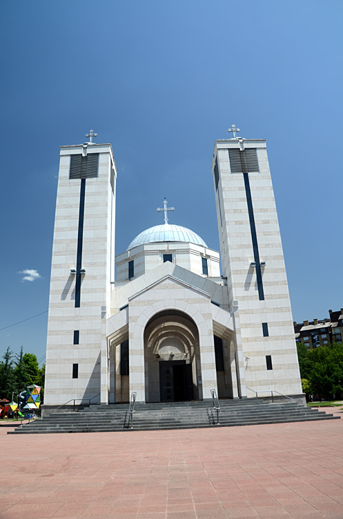 Niš - kostel svatého Konstantina a svaté Heleny