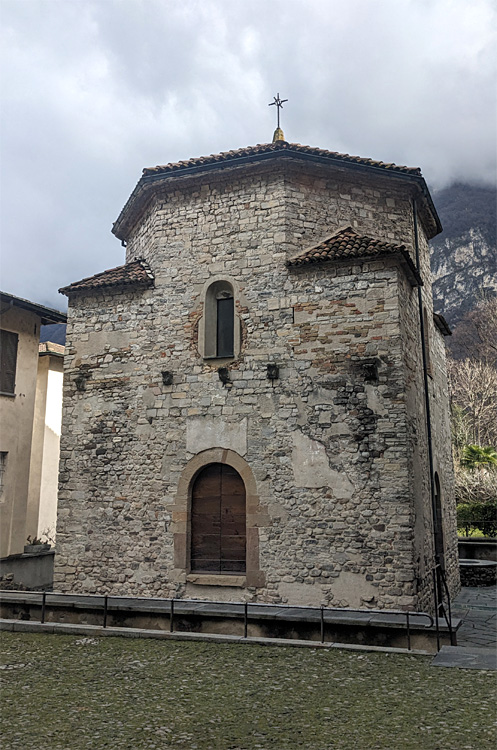 Riva San Vitale - baptistérium