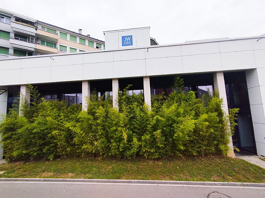 Ženeva - Salle du Royaume des Témoins de Jéhovah