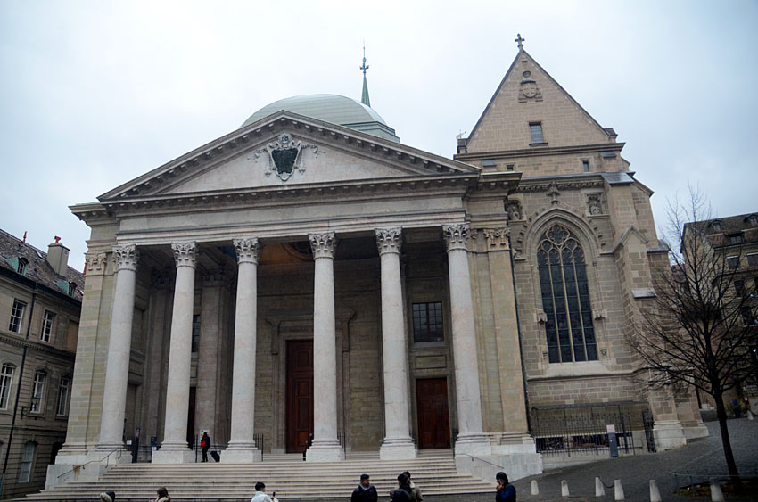 Ženeva - katedrála svatého Petra