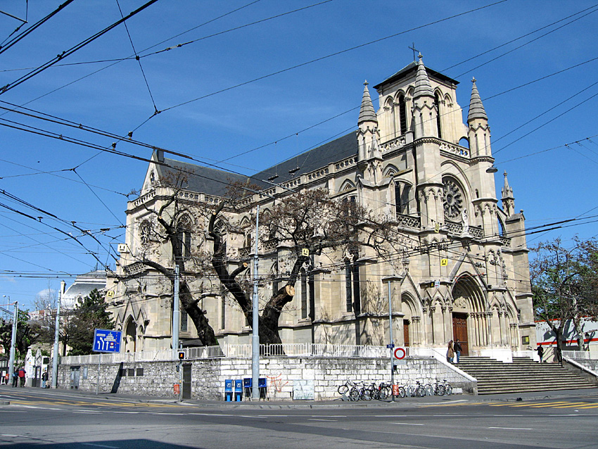 Ženeva - bazilika Notre-Dame