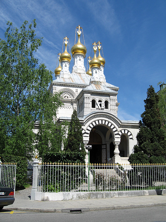 Ženeva - ruský ortodoxní kostel