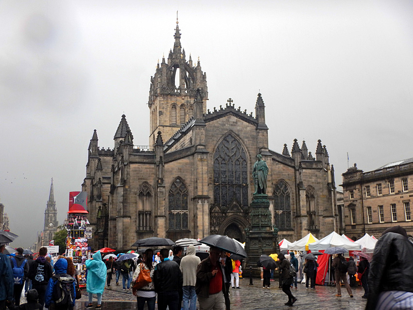 Edinburgh - katedrála St. Giles