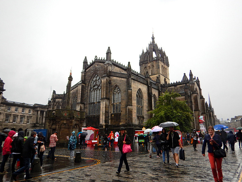 Edinburgh - katedrála St. Giles