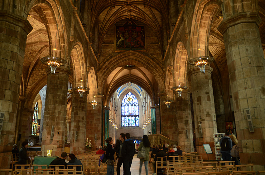 Edinburgh - katedrála St. Giles