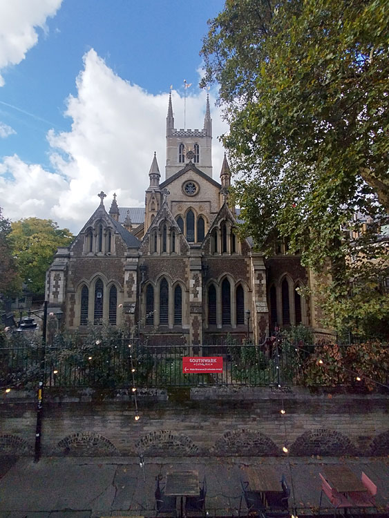 Londýn - katedrála Southwark