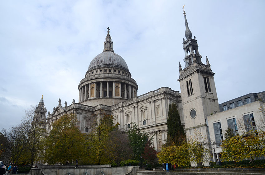 Londýn - katedrála svatého Pavla