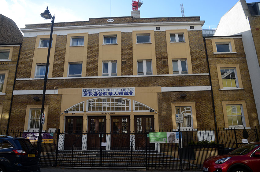 Londýn - King's Cross Methodist Church