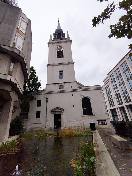 Londýn - St Lawrence Jewry