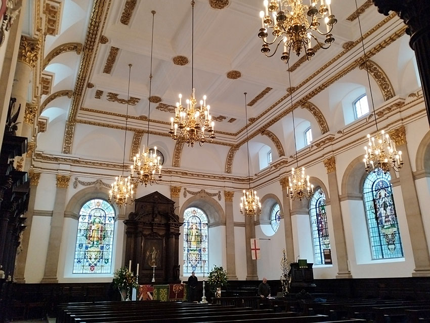 Londýn - St Lawrence Jewry