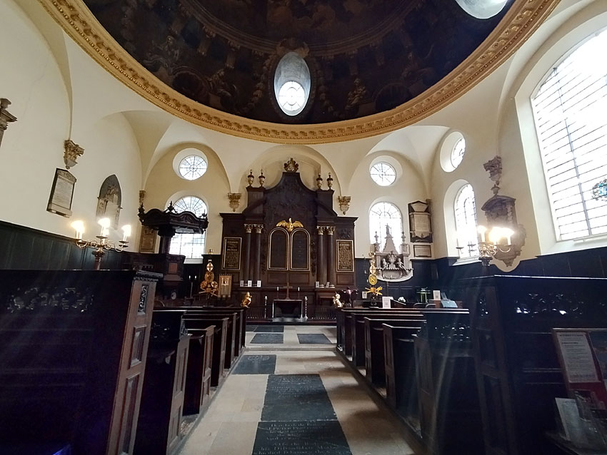 Londýn - St Mary Abchurch