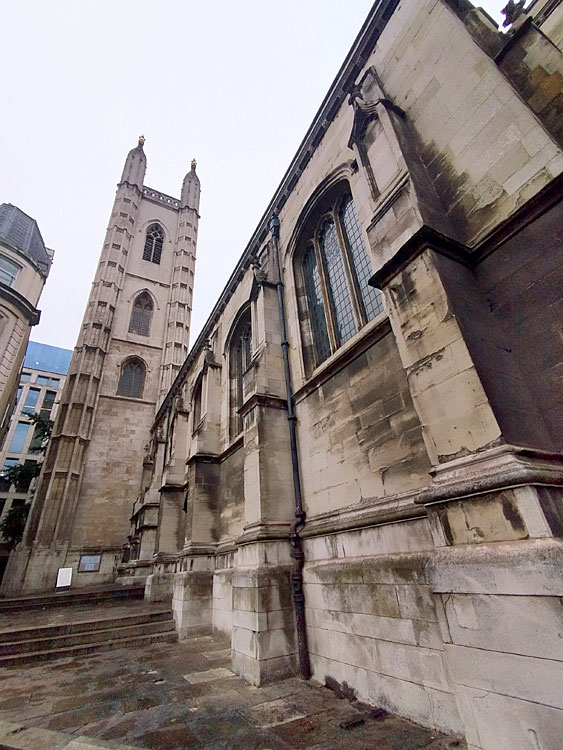 Londýn - St Mary Aldermary