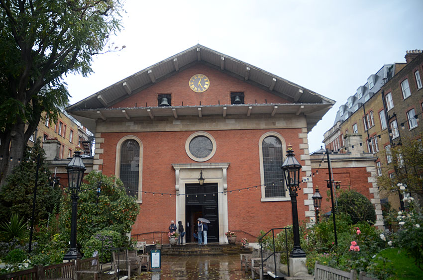 Londýn - St Paul's Church, Covent Garden