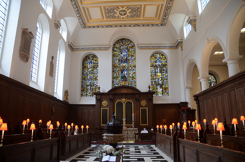 Londýn - St Vedast, Foster Lane