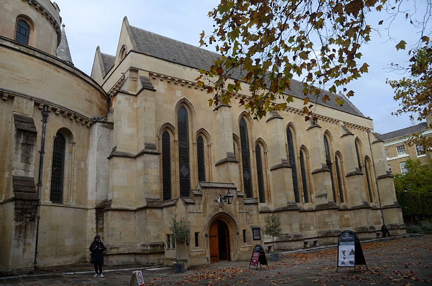 Londýn - Temple Church