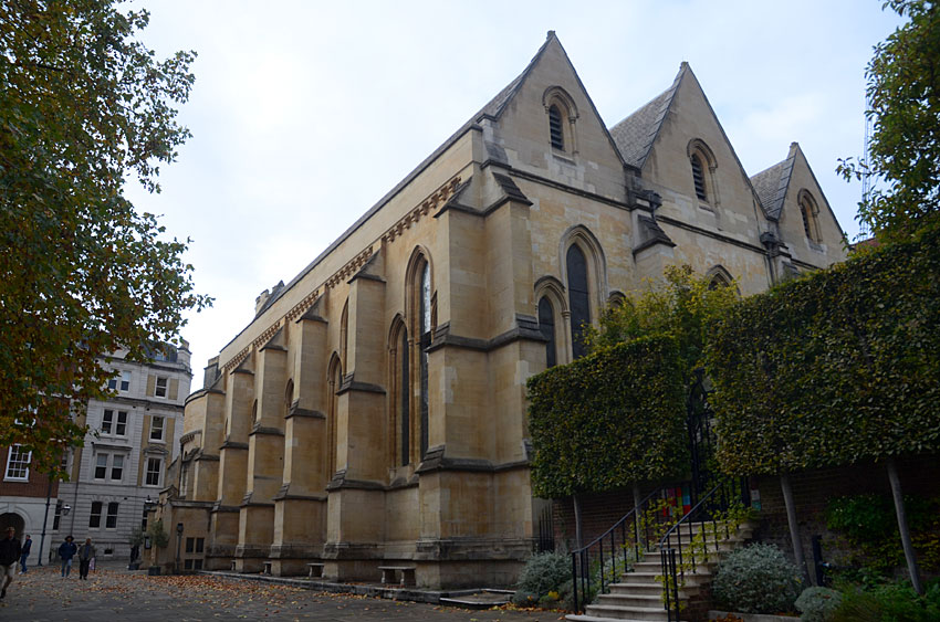 Londýn - Temple Church
