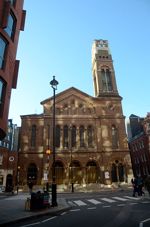 Londýn - Westminster Chapel