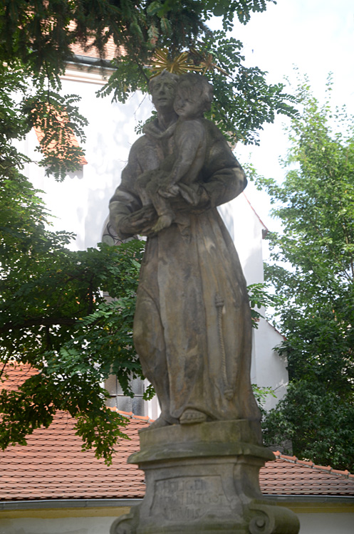 B�lina - socha svat�ho Anton�na Padu�nsk�ho