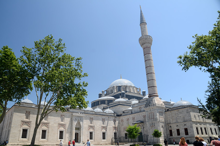 Istanbul - mešita Bájezída II.