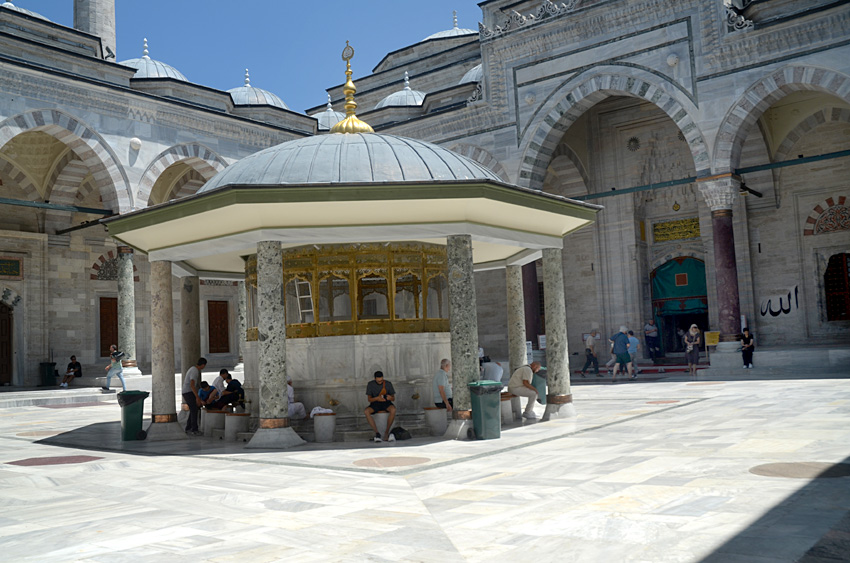 Istanbul - mešita Bájezída II.