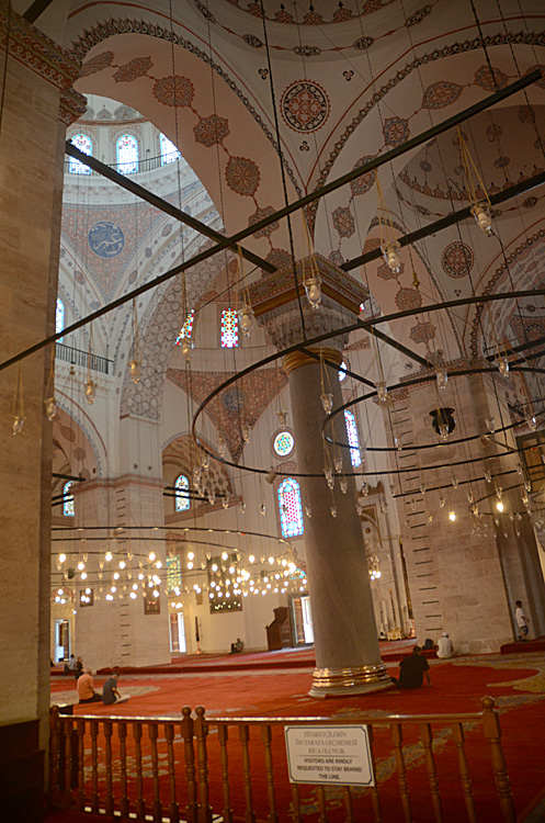 Istanbul - mešita Bájezída II.