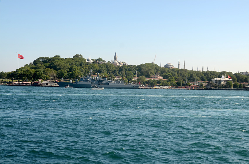 Istanbul - loď Eminönü - Üsküdar
