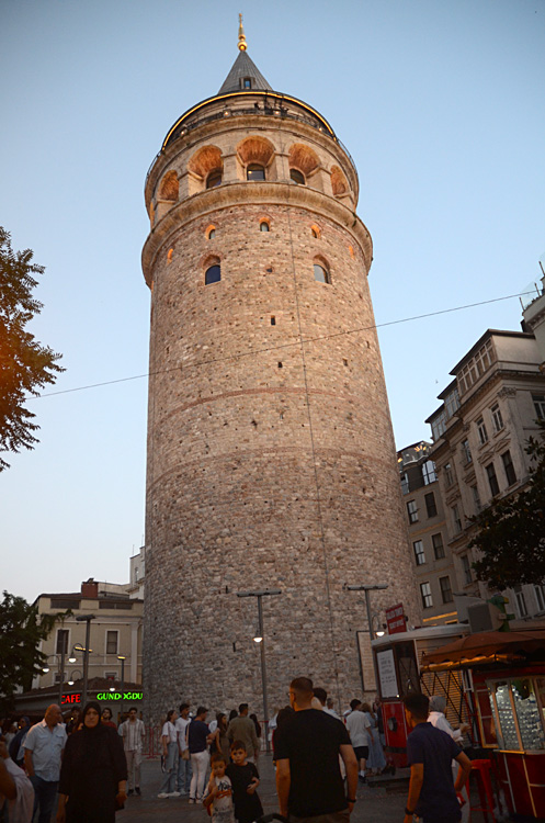 Istanbul - Galatská věž