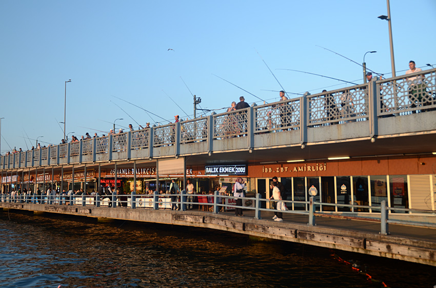 Istanbul - Galatský most