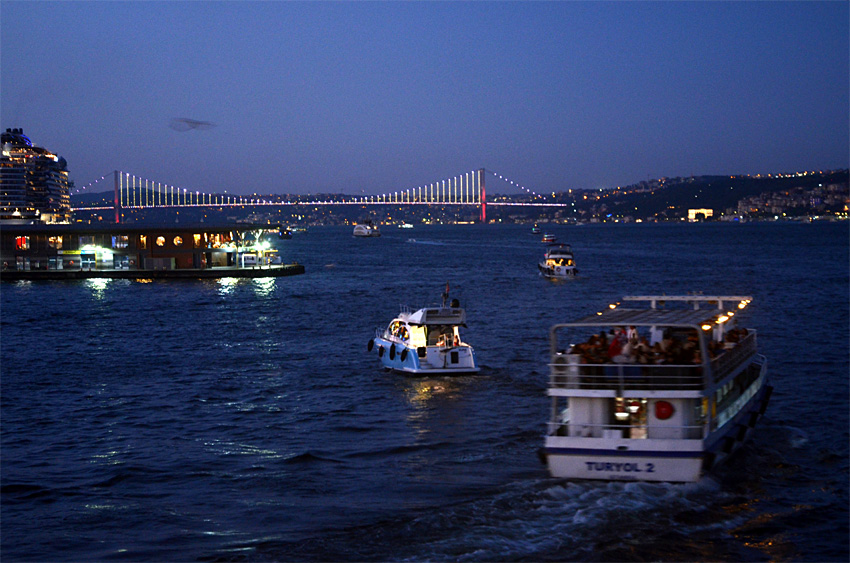 Istanbul - Galatský most