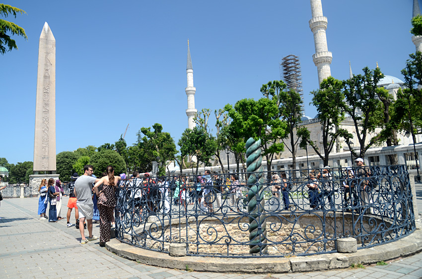 Istanbul - Hadí sloup