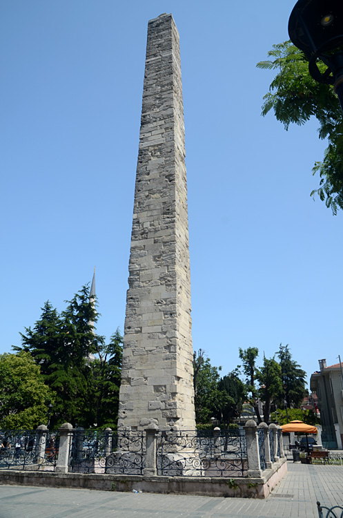Istanbul - Zděný obelisk