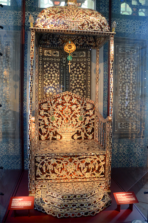 Istanbul - palác Topkapi