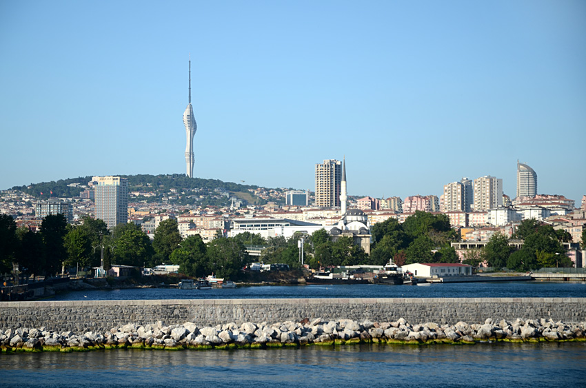 Istanbul - loď Kadiköy - Beşiktaş