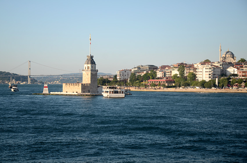 Istanbul - loď Kadiköy - Beşiktaş