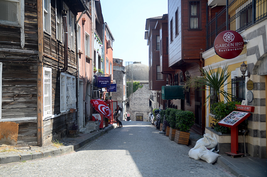 Istanbul - čtvrť kolem Malé Hagie Sofie