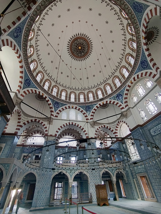 Istanbul - mešita Rüstem Pašy