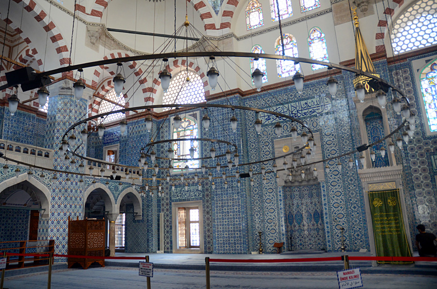 Istanbul - mešita Rüstem Pašy