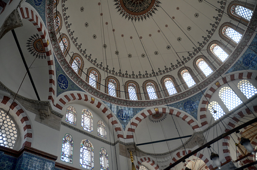 Istanbul - mešita Rüstem Pašy