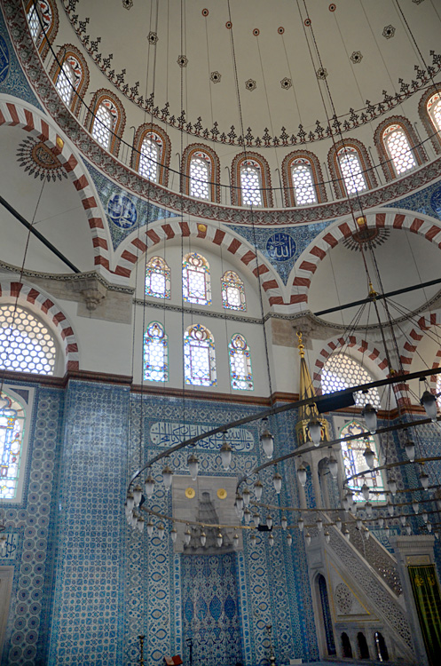 Istanbul - mešita Rüstem Pašy
