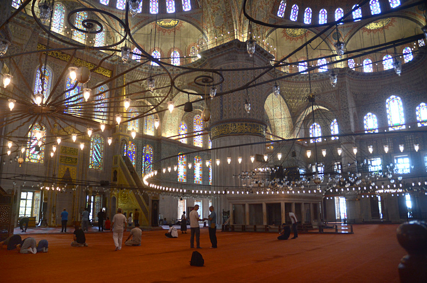 Istanbul - mešita sultána Ahmeda