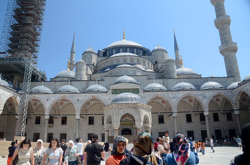 Istanbul - mešita sultána Ahmeda