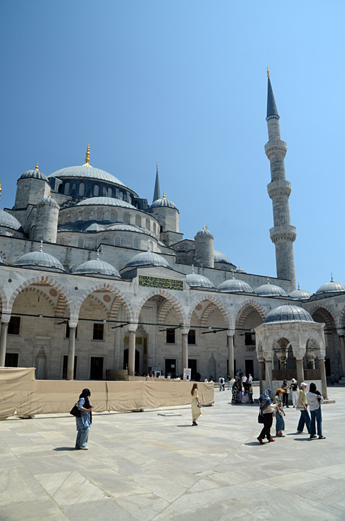 Istanbul - mešita sultána Ahmeda