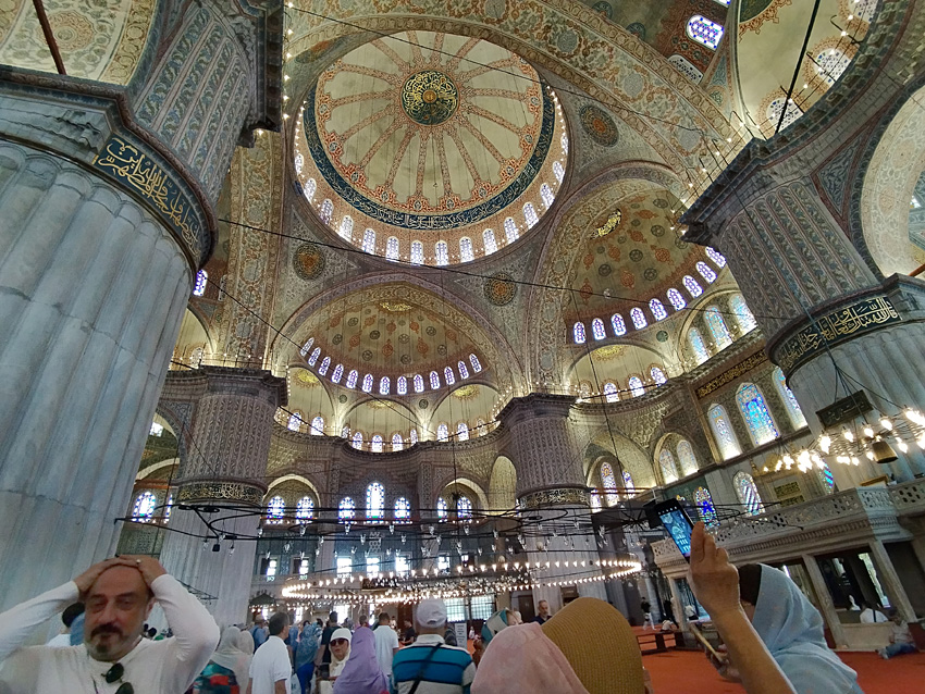 Istanbul - mešita sultána Ahmeda