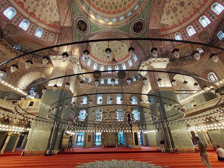 Istanbul - Yeni Camii (Nová mešita)