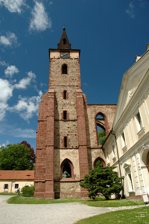 Sázavský klášter - kostel svatého Prokopa