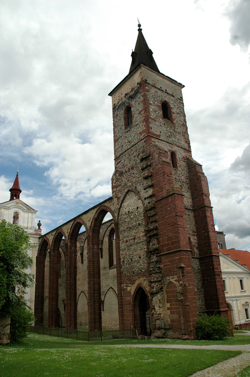 Sázavský klášter - kostel svatého Prokopa