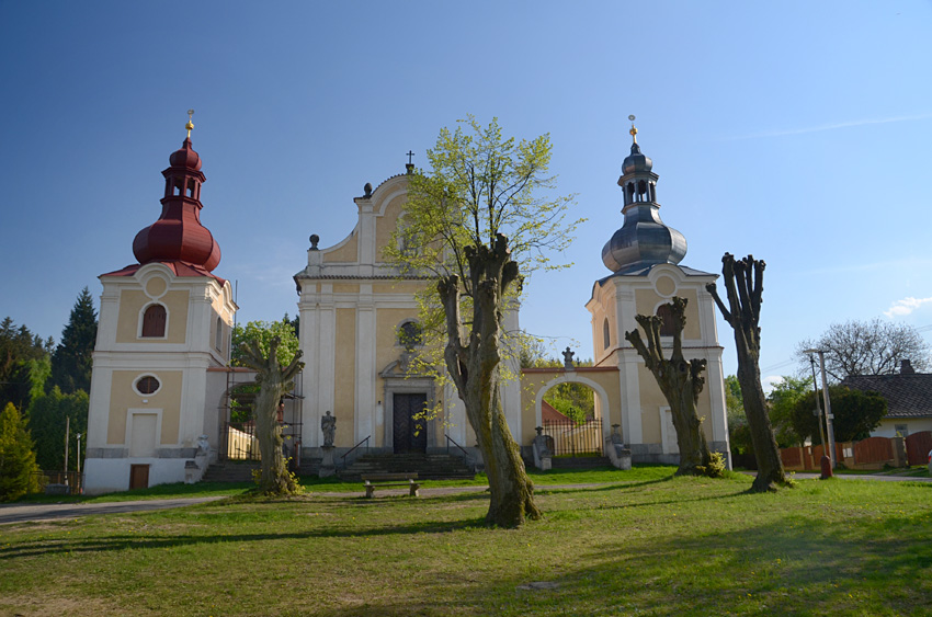 Sudějov - kostel svaté Anny