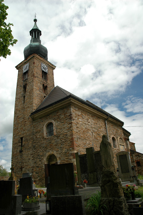 Úžice - kostel Nanebevzetí Panny Marie