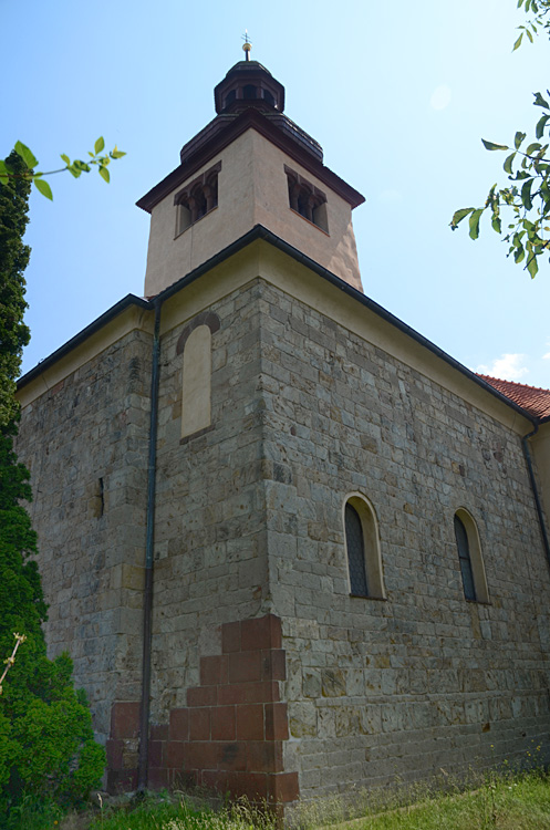 Záboří nad Labem - kostel svatého Prokopa